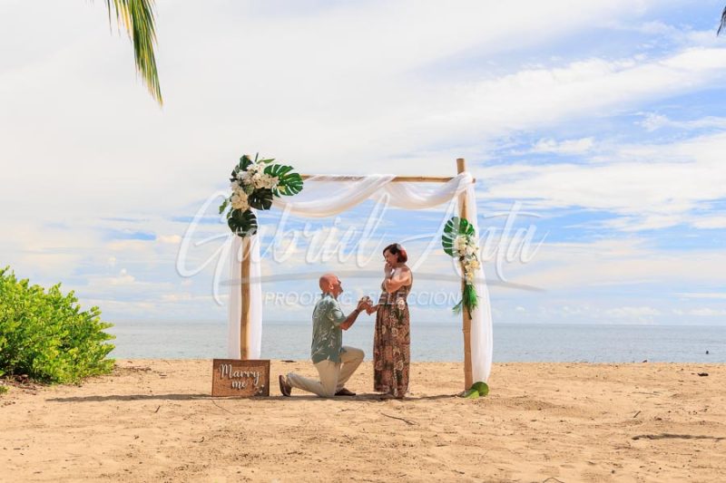 Propuesta de Matrimonio Pedida en Puerto Viejo (Costa Rica)