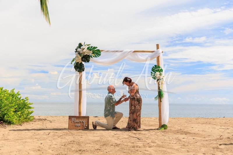 Propuesta de Matrimonio Pedida en Puerto Viejo (Costa Rica)