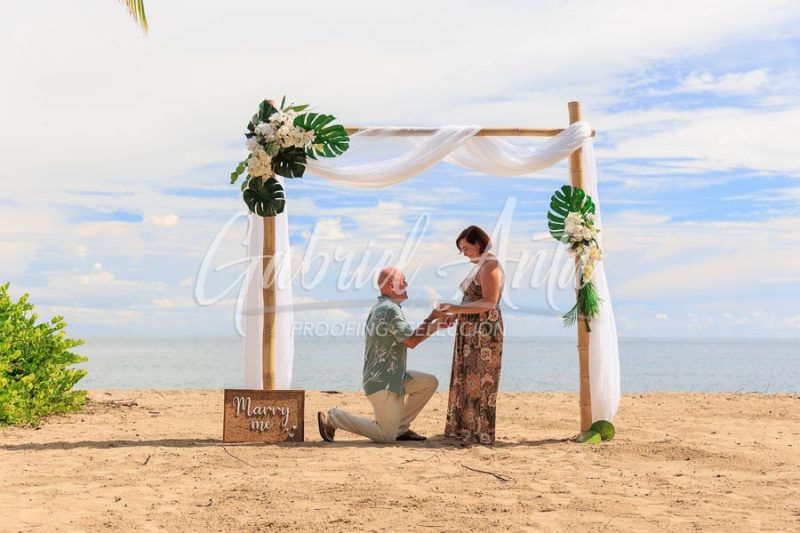 Propuesta de Matrimonio Pedida en Puerto Viejo (Costa Rica)