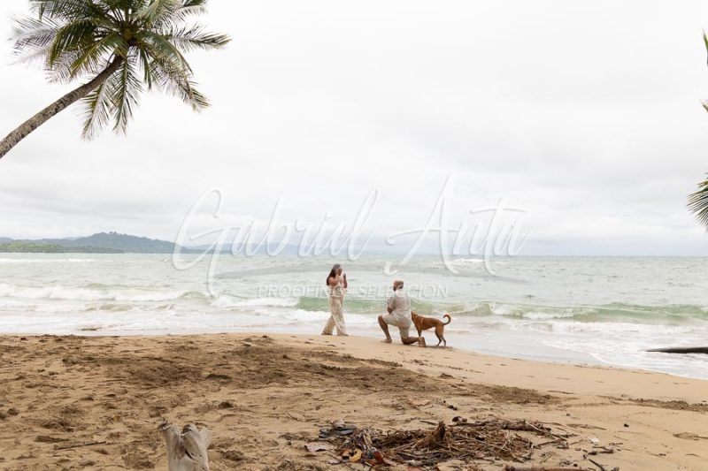 Propuesta de Matrimonio en la Playa en Puerto Viejo de Talamanca (Costa Rica)