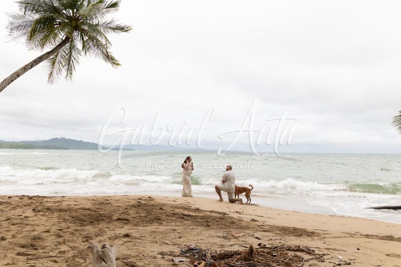 Propuesta de Matrimonio en la Playa en Puerto Viejo de Talamanca (Costa Rica)