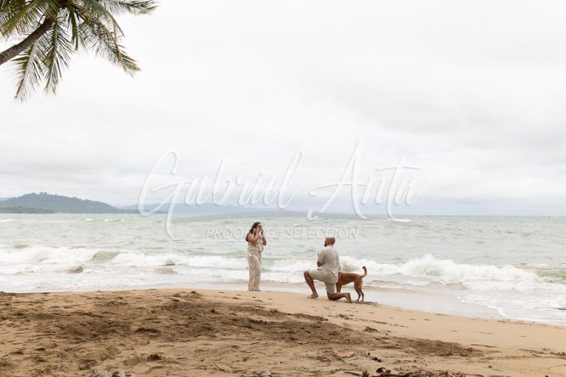 Propuesta de Matrimonio en la Playa en Puerto Viejo de Talamanca (Costa Rica)
