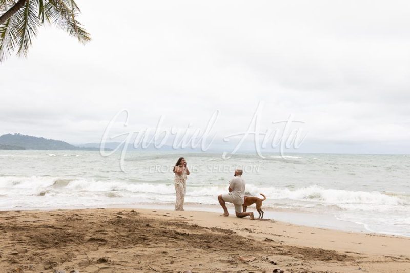 Propuesta de Matrimonio en la Playa en Puerto Viejo de Talamanca (Costa Rica)