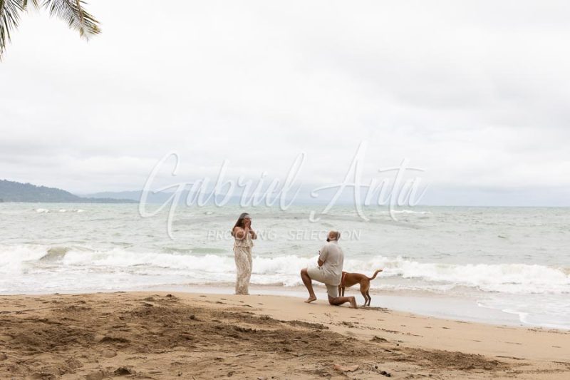 Propuesta de Matrimonio en la Playa en Puerto Viejo de Talamanca (Costa Rica)