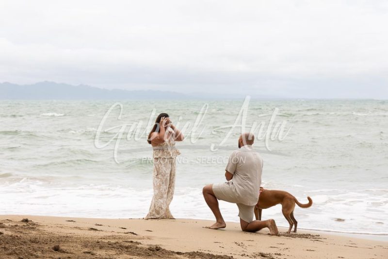 Propuesta de Matrimonio en la Playa en Puerto Viejo de Talamanca (Costa Rica)