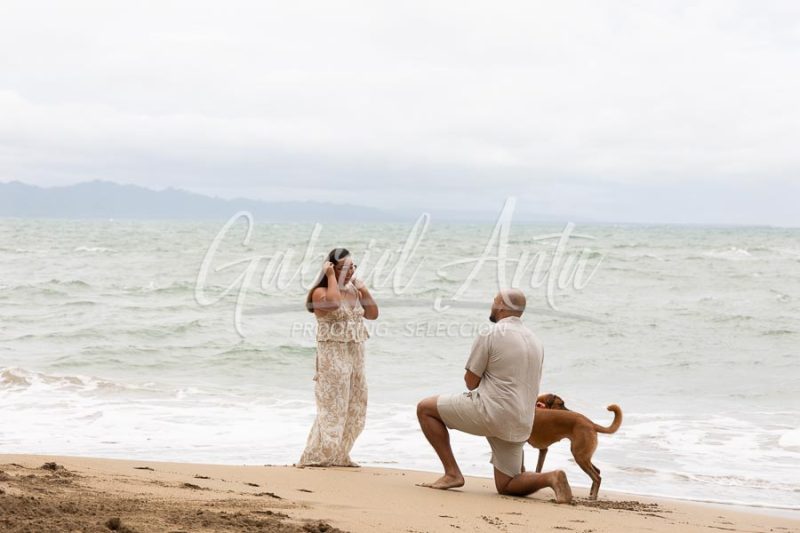 Propuesta de Matrimonio en la Playa en Puerto Viejo de Talamanca (Costa Rica)