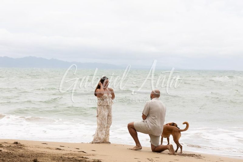 Propuesta de Matrimonio en la Playa en Puerto Viejo de Talamanca (Costa Rica)
