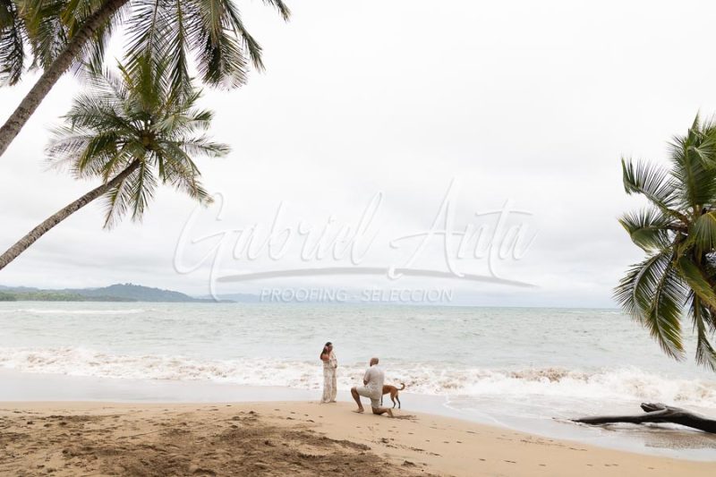 Propuesta de Matrimonio en la Playa en Puerto Viejo de Talamanca (Costa Rica)
