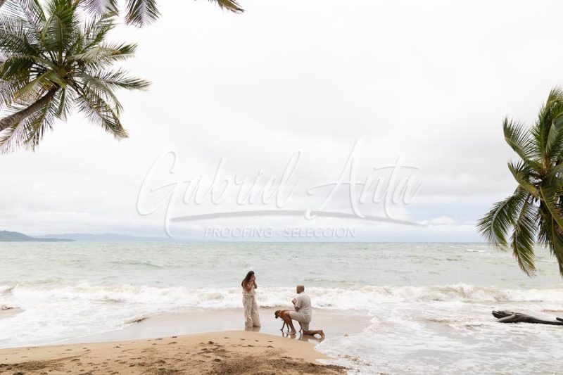 Propuesta de Matrimonio en la Playa en Puerto Viejo de Talamanca (Costa Rica)