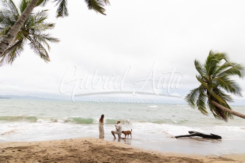 Propuesta de Matrimonio en la Playa en Puerto Viejo de Talamanca (Costa Rica)