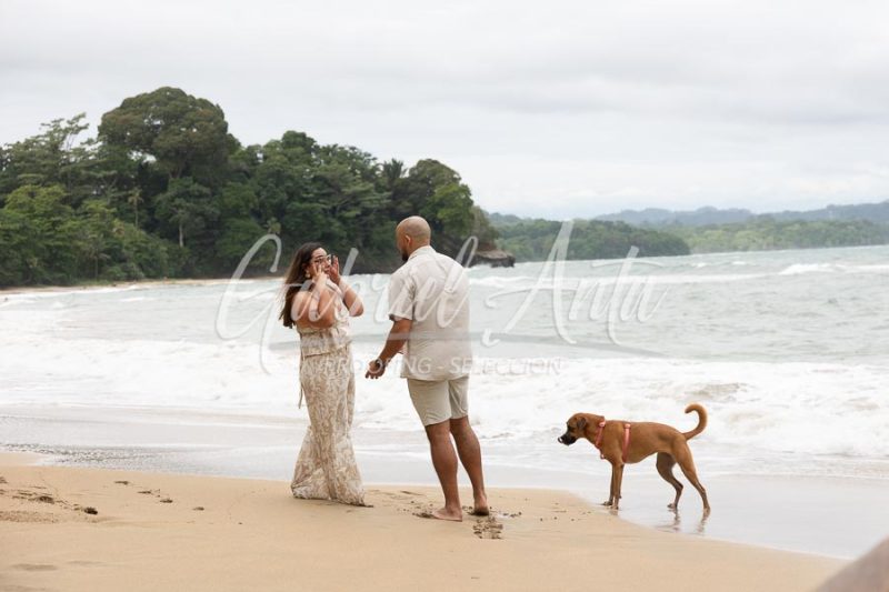 Propuesta de Matrimonio en la Playa en Puerto Viejo de Talamanca (Costa Rica)