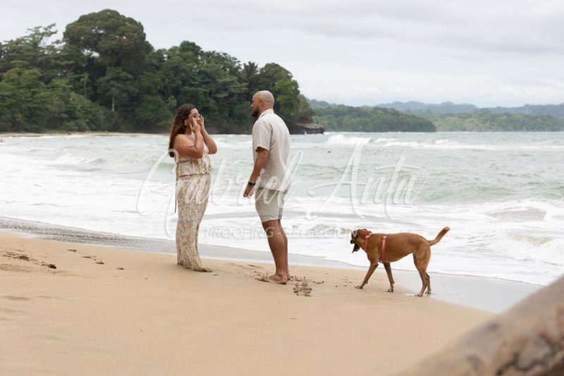 Propuesta de Matrimonio en la Playa en Puerto Viejo de Talamanca (Costa Rica)