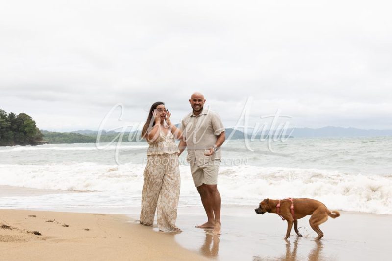 Propuesta de Matrimonio en la Playa en Puerto Viejo de Talamanca (Costa Rica)