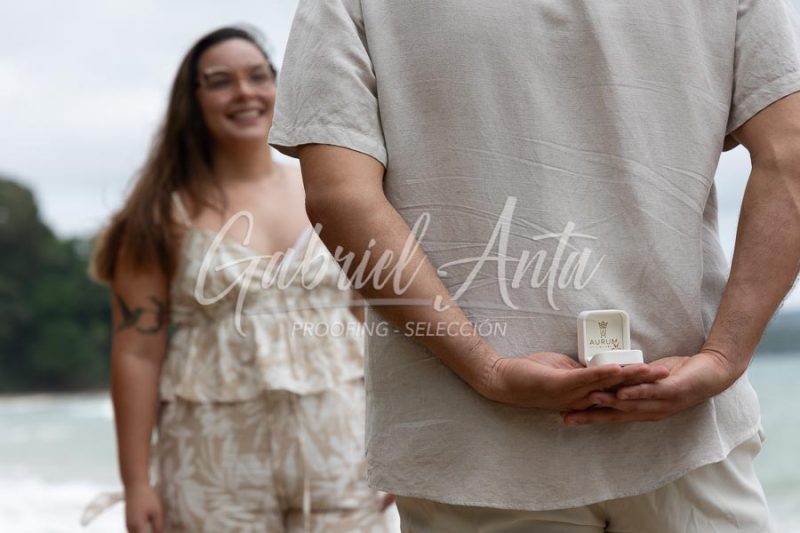 Propuesta de Matrimonio en la Playa en Puerto Viejo de Talamanca (Costa Rica)