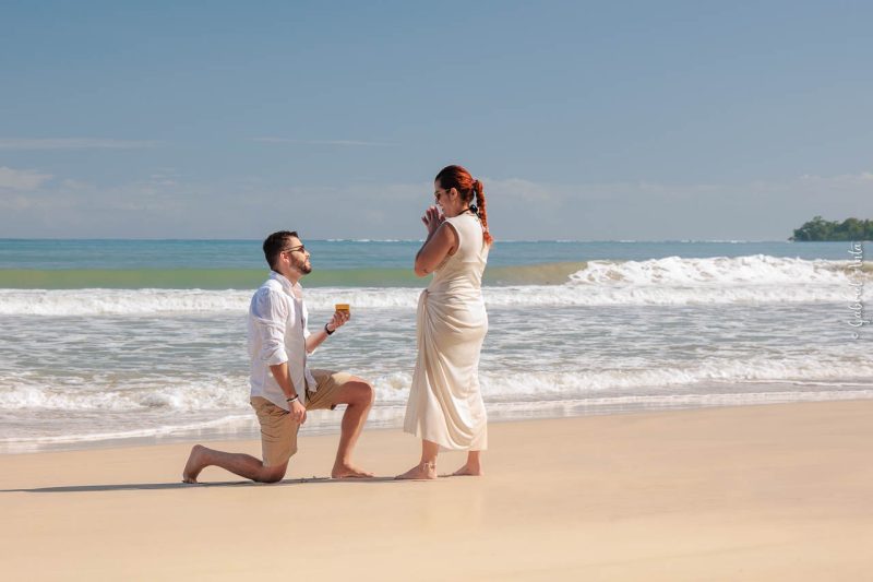 Pedida de Matrimonio en cahuita Puerto Viejo