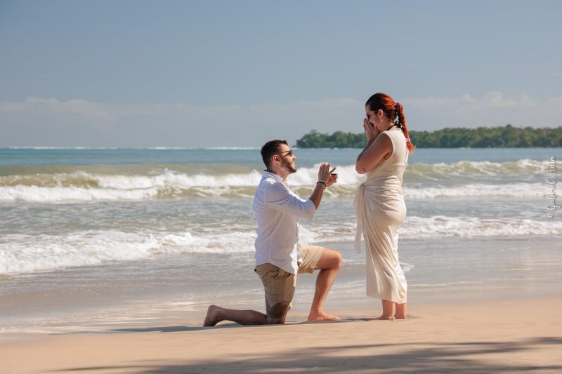 Pedida de Matrimonio en cahuita Puerto Viejo