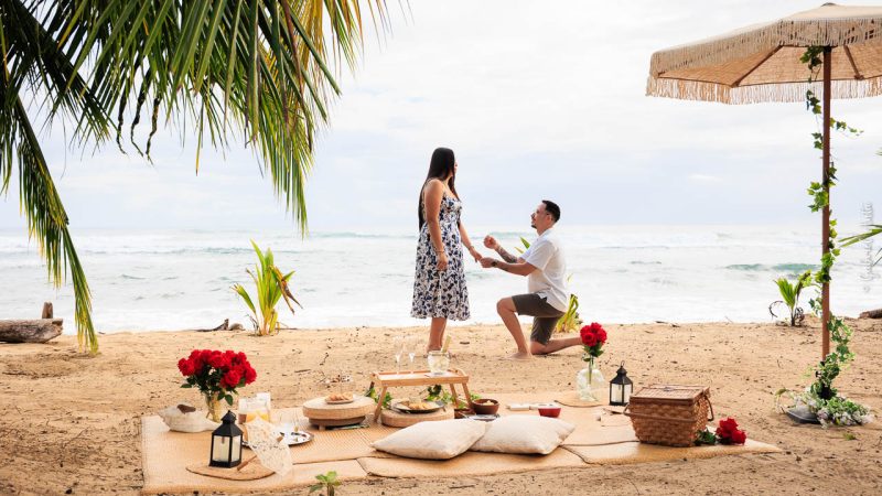 Propuesta de Matrimonio Puerto Viejo Playa