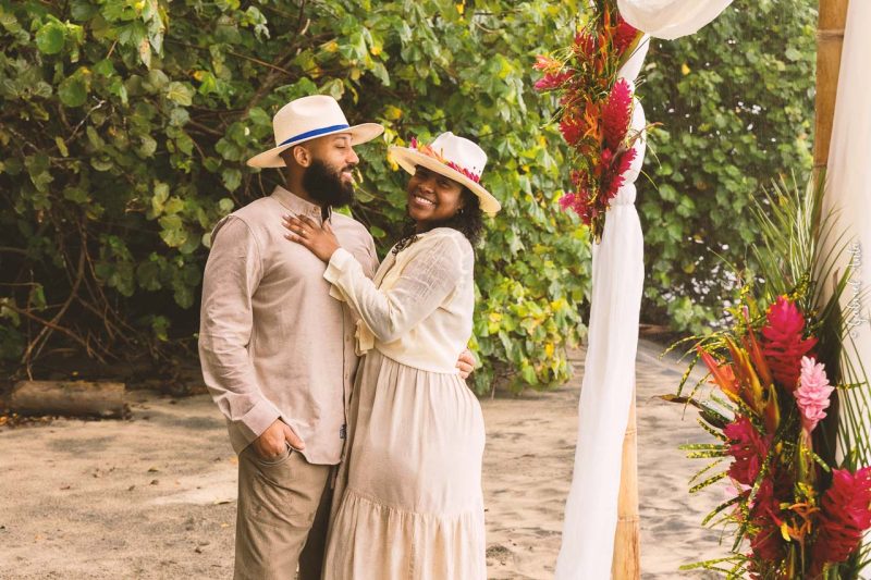 Marriage Proposal Puerto Viejo Cocles Beach