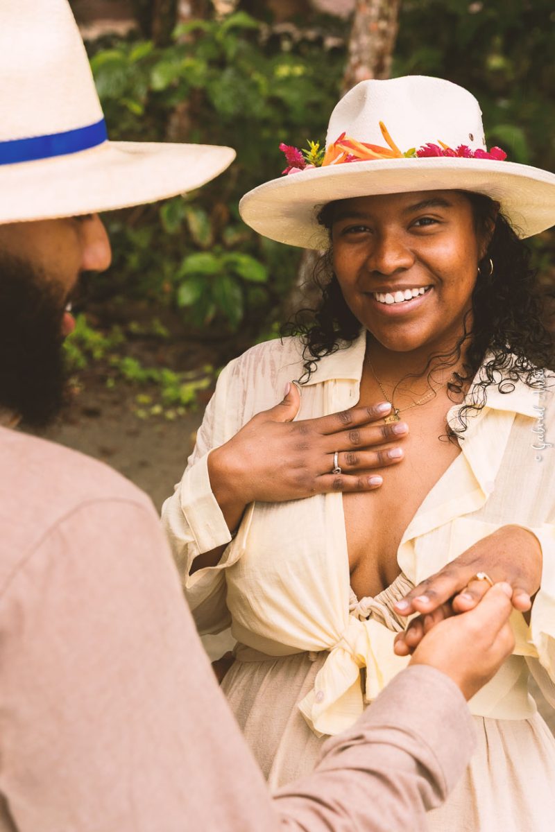 Marriage Proposal Puerto Viejo Cocles Beach