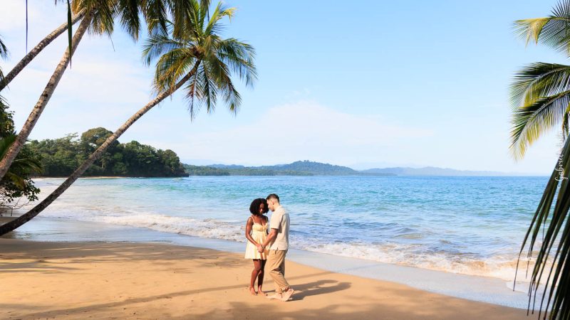 Marriage Proposal at the Beach in Puerto Viejo Costa Rica