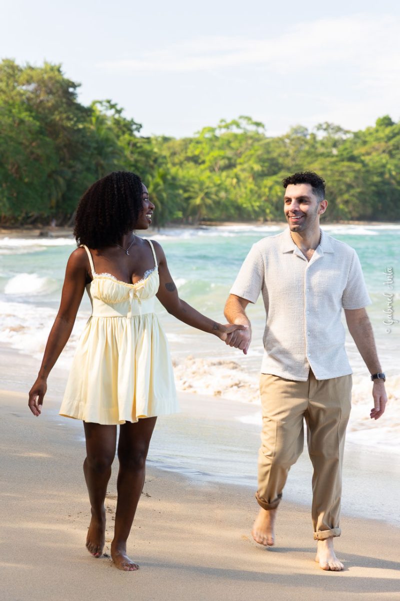 Marriage Proposal at the Beach in Puerto Viejo Costa Rica