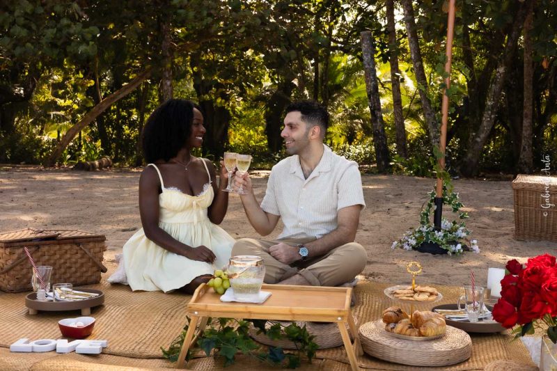 Marriage Proposal at the Beach in Puerto Viejo Costa Rica