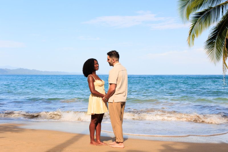Marriage Proposal at the Beach in Puerto Viejo Costa Rica