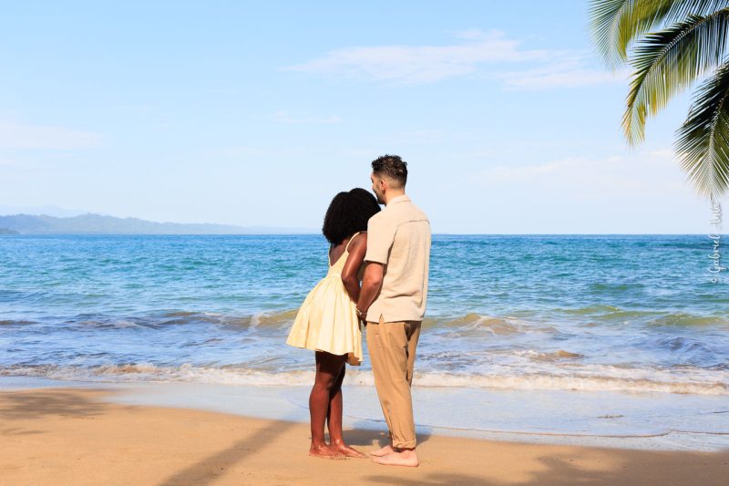 Marriage Proposal at the Beach in Puerto Viejo Costa Rica