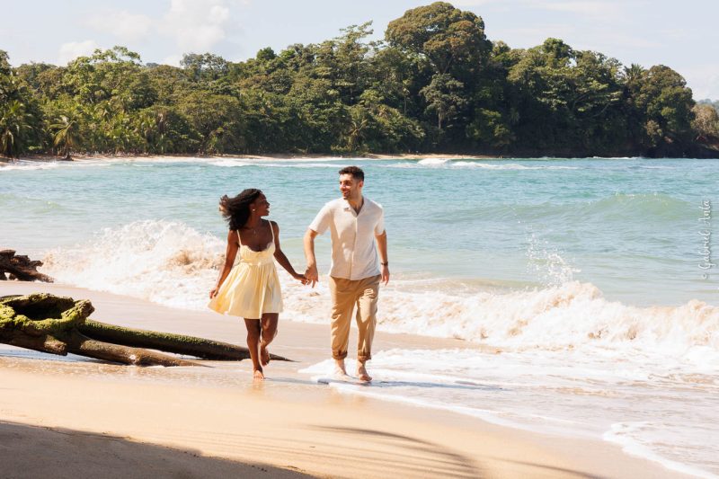 Marriage Proposal at the Beach in Puerto Viejo Costa Rica