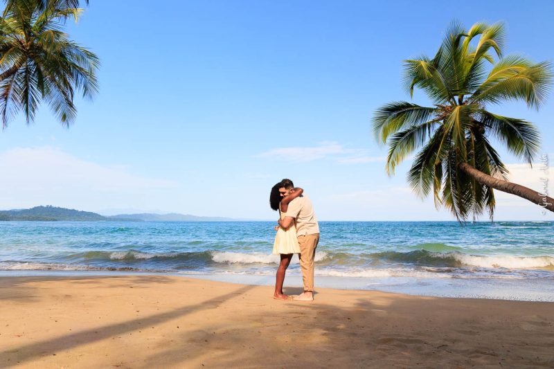 Marriage Proposal at the Beach in Puerto Viejo Costa Rica