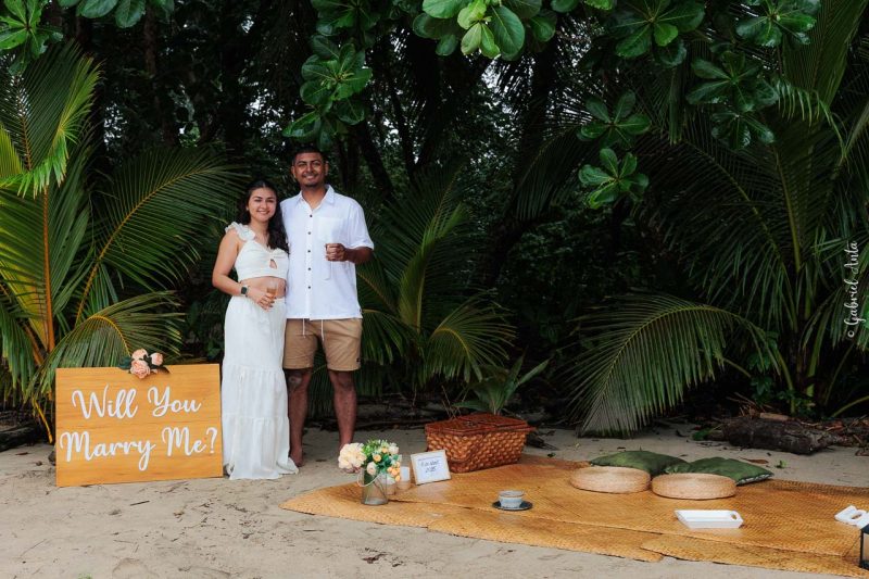 Propuesta de Matrimonio en Puerto Viejo