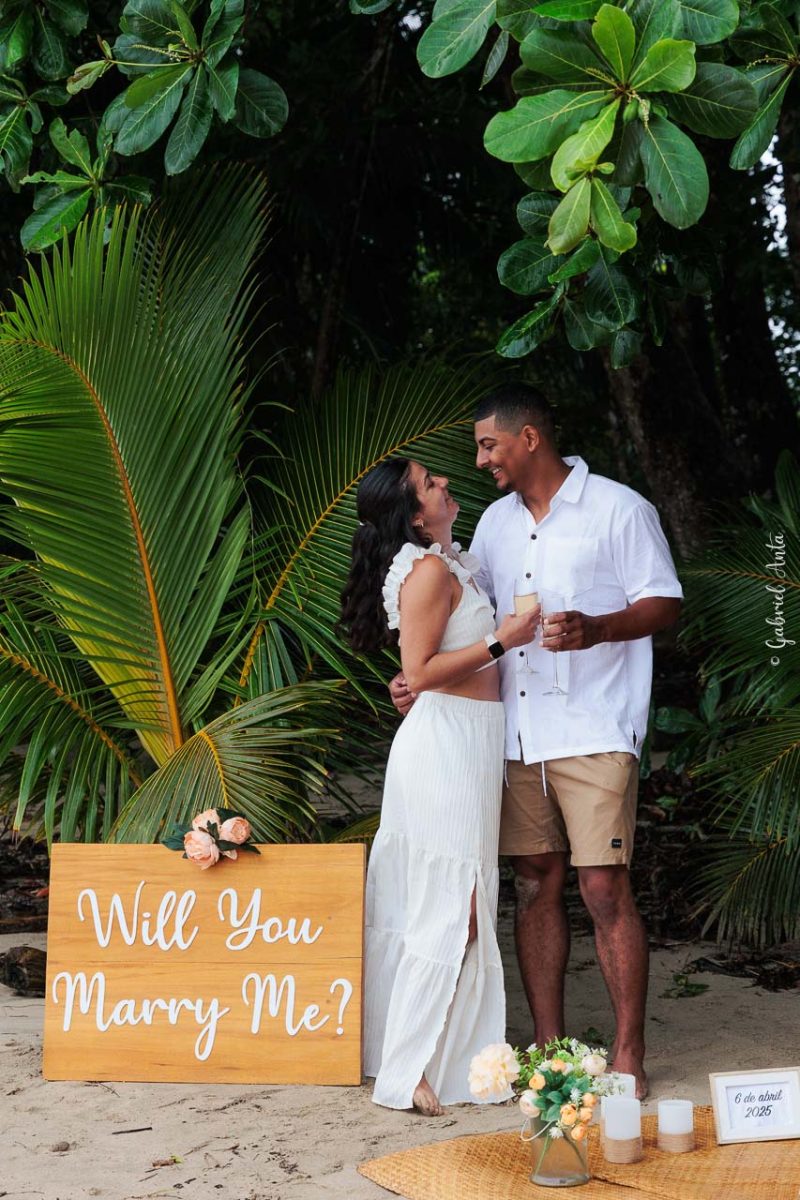 Propuesta de Matrimonio en Puerto Viejo