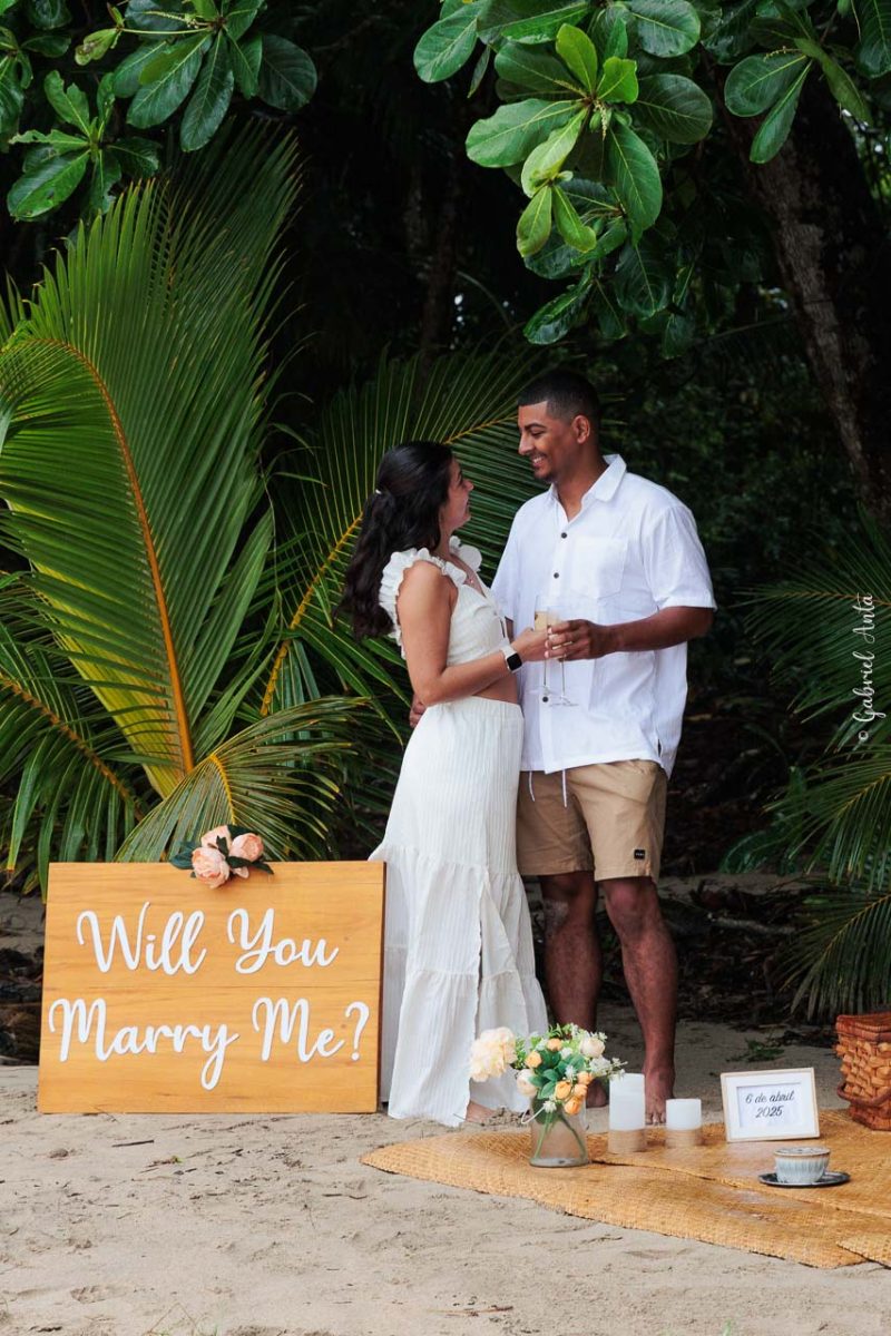 Propuesta de Matrimonio en Puerto Viejo