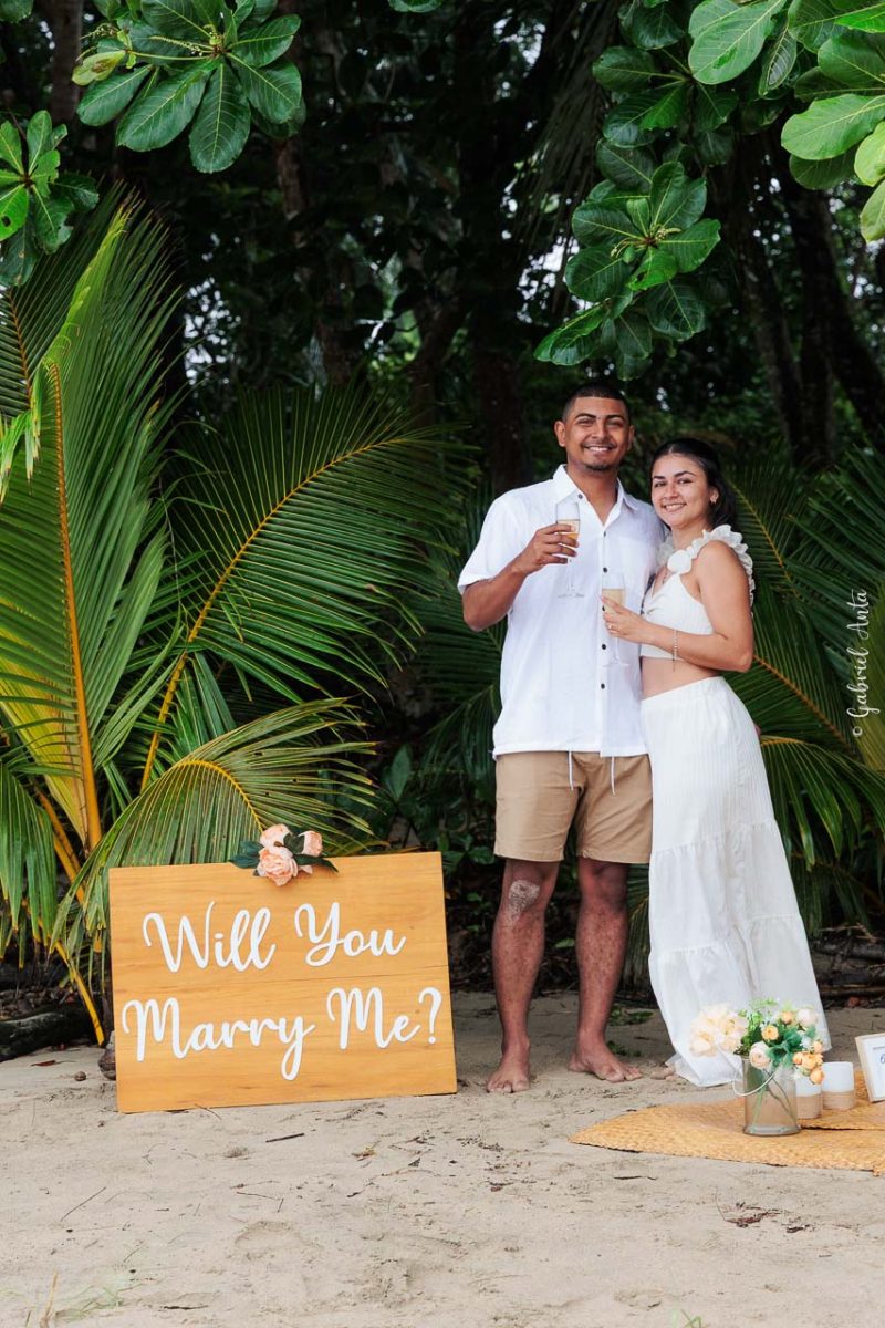 Propuesta de Matrimonio en Puerto Viejo