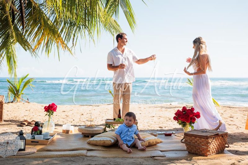 Propuesta de Matrimonio en la playa en Puerto Viejo
