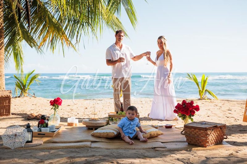 Propuesta de Matrimonio en la playa en Puerto Viejo