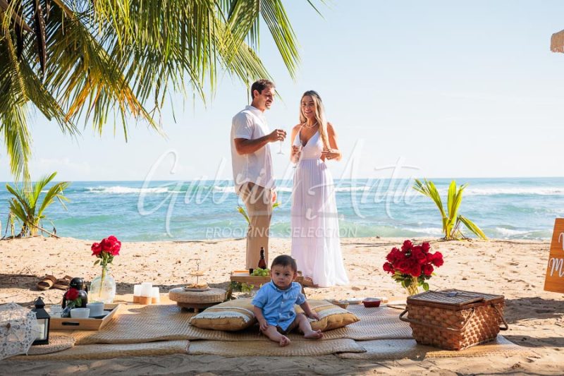 Propuesta de Matrimonio en la playa en Puerto Viejo
