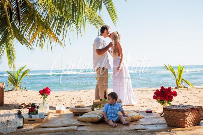 Propuesta de Matrimonio en la playa en Puerto Viejo