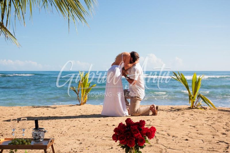 Propuesta de Matrimonio en la playa en Puerto Viejo