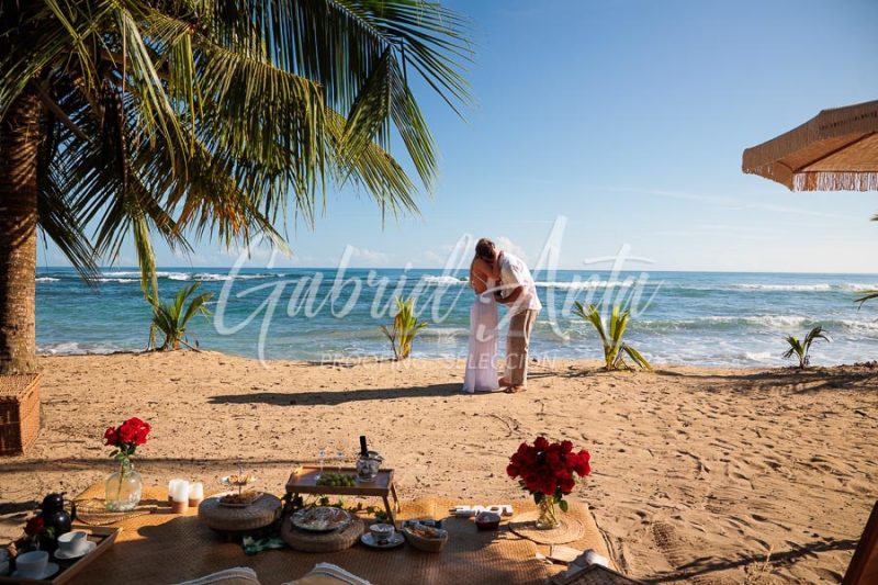 Propuesta de Matrimonio en la playa en Puerto Viejo