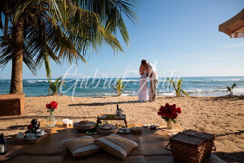 Propuesta de Matrimonio en la playa en Puerto Viejo