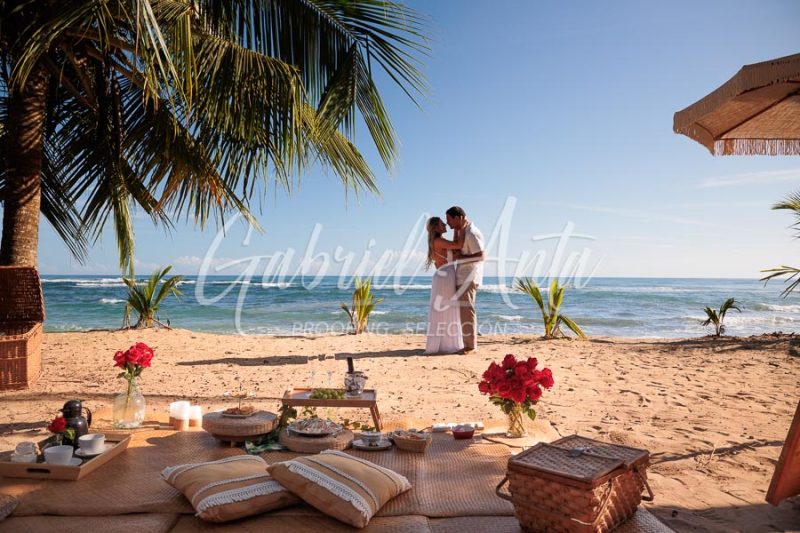 Propuesta de Matrimonio en la playa en Puerto Viejo