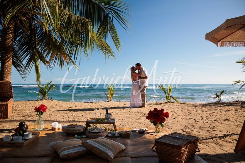 Propuesta de Matrimonio en la playa en Puerto Viejo