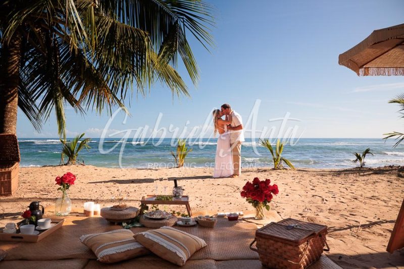 Propuesta de Matrimonio en la playa en Puerto Viejo