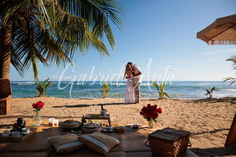 Propuesta de Matrimonio en la playa en Puerto Viejo