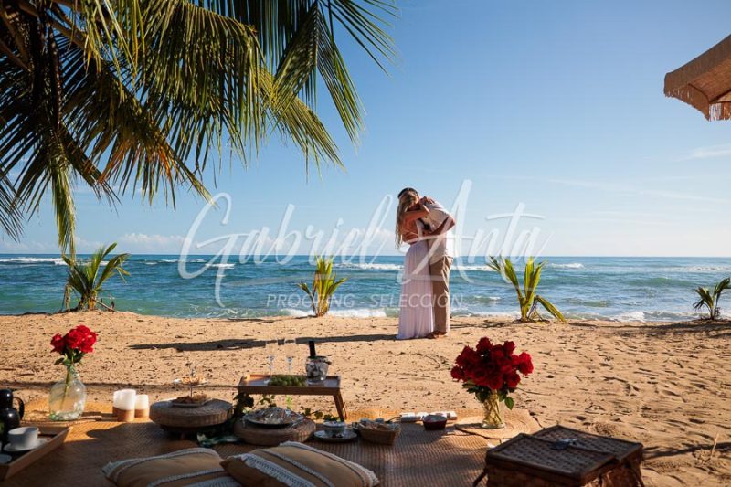 Propuesta de Matrimonio en la playa en Puerto Viejo