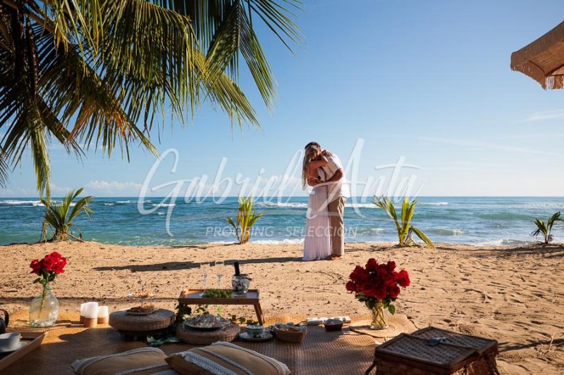 Propuesta de Matrimonio en la playa en Puerto Viejo