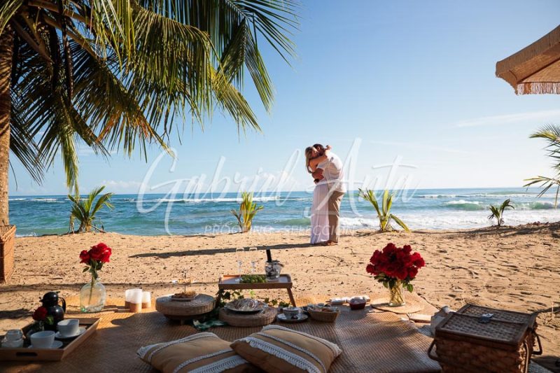 Propuesta de Matrimonio en la playa en Puerto Viejo