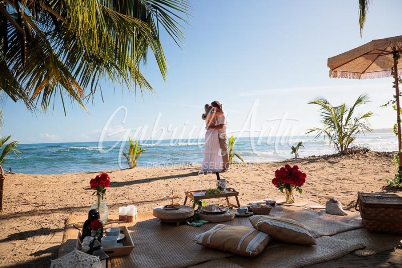 Propuesta de Matrimonio en la playa en Puerto Viejo