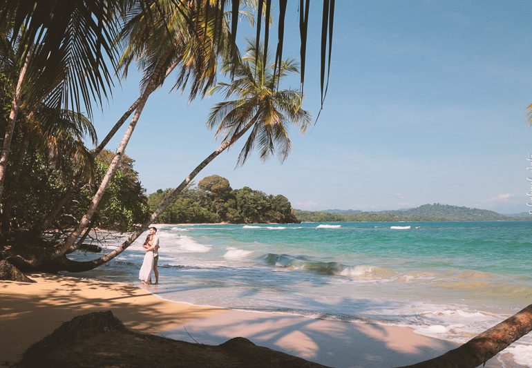 Marriage Proposal in Costa Rica - Punta Uva Beach